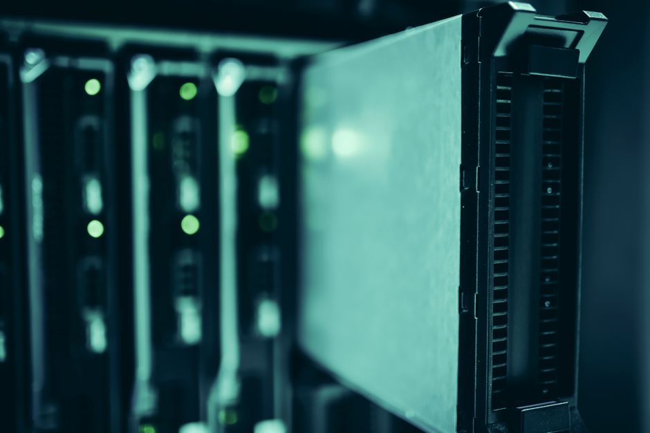 Close-up of server racks in a data center highlighting modern technology infrastructure. — illustrating how to setup cla
